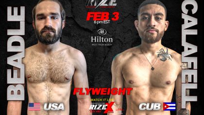 Kenneth Beadle vs Danny Calafell RIZE
