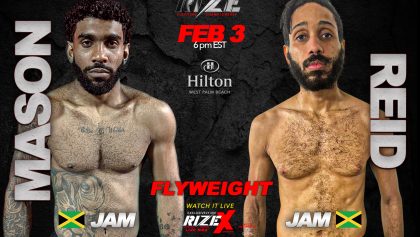 Rabboni Mason vs Voshon Reid RIZE